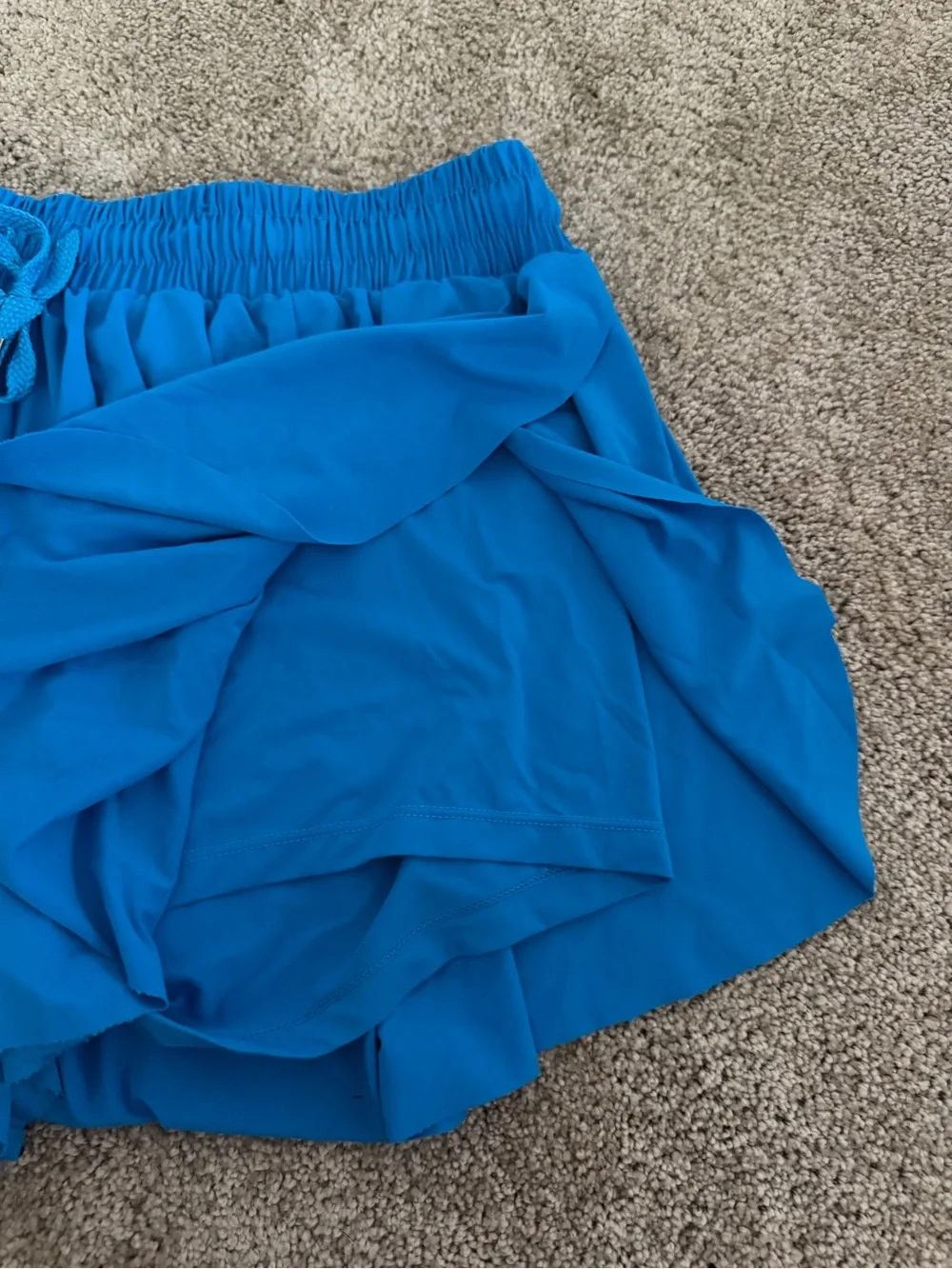 Women’s Athletic Layered Skort Shorts - Blue